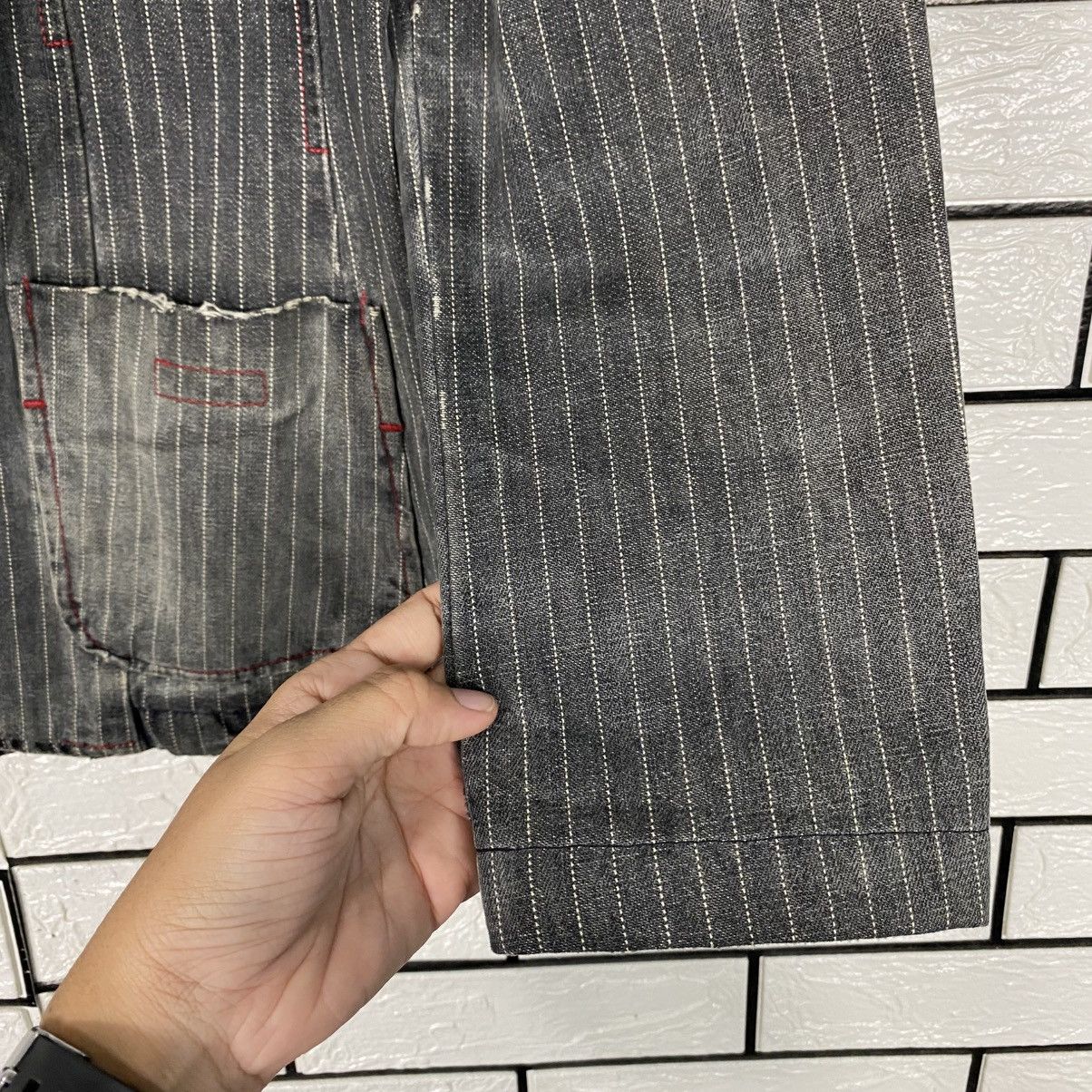 Japanese Brand 📌Hickory Chore Work Jacket Miss Sixty Issey Miyake Size M / US 6-8 / IT 42-44 - 17 Thumbnail