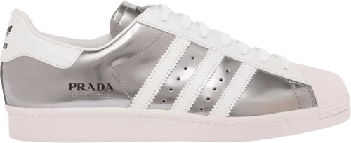 Adidas × Prada o1la1rc1a0724 Size: 9 US / 2EG321 Sneaker in Silver Size US 9 / EU 42 - 2 Thumbnail