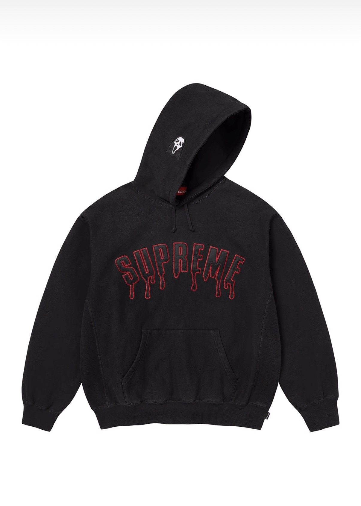 Supreme Supreme Ghostface Arc Hooded Sweatshirt (black) (M) Size ONE SIZE - 1 Preview