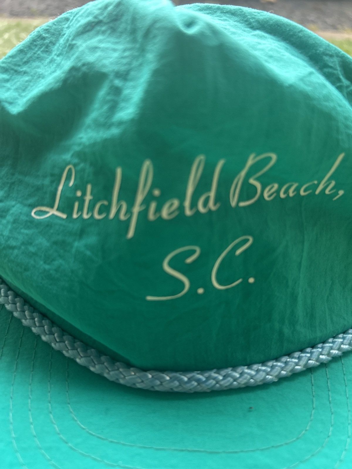 Vintage Vintage Litchfield Beach S.C. Rope Hat Size ONE SIZE - 2 Thumbnail