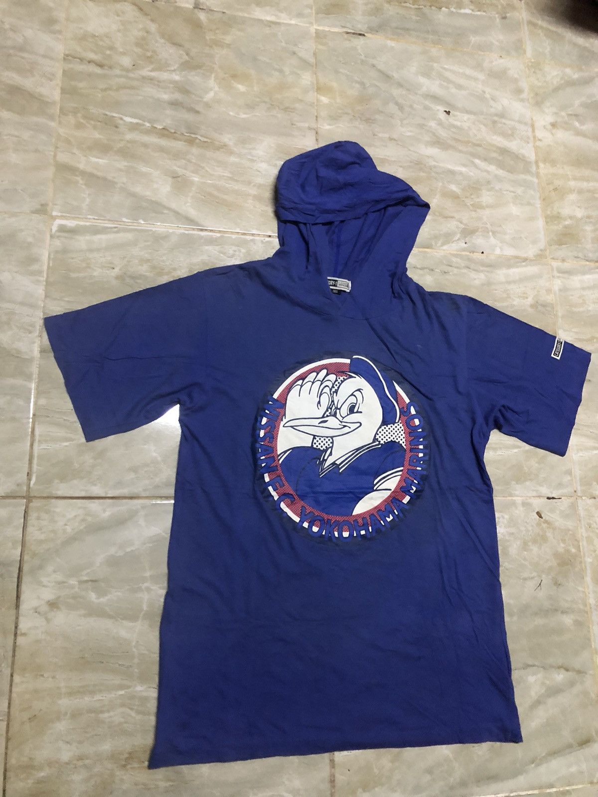 Vintage 90s Retro Nissan FC Yokohama Marines Tee Size US M / EU 48-50 / 2 - 1 Thumbnail