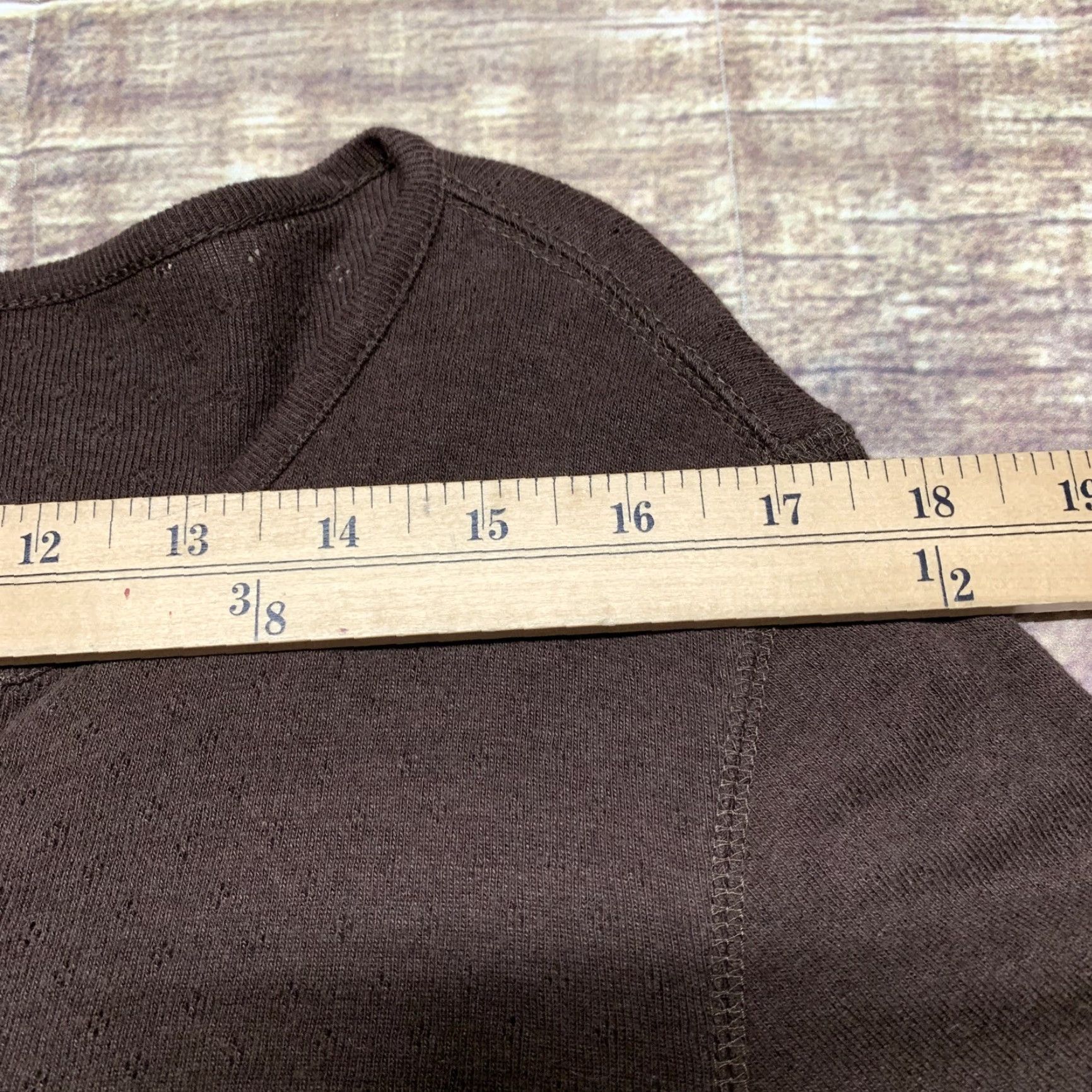 The North Face The North Face Shirt Top Womens Large Brown Knitted V-Neck Long Sleeve Pullover Size L / US 10 / IT 46 - 5 Thumbnail