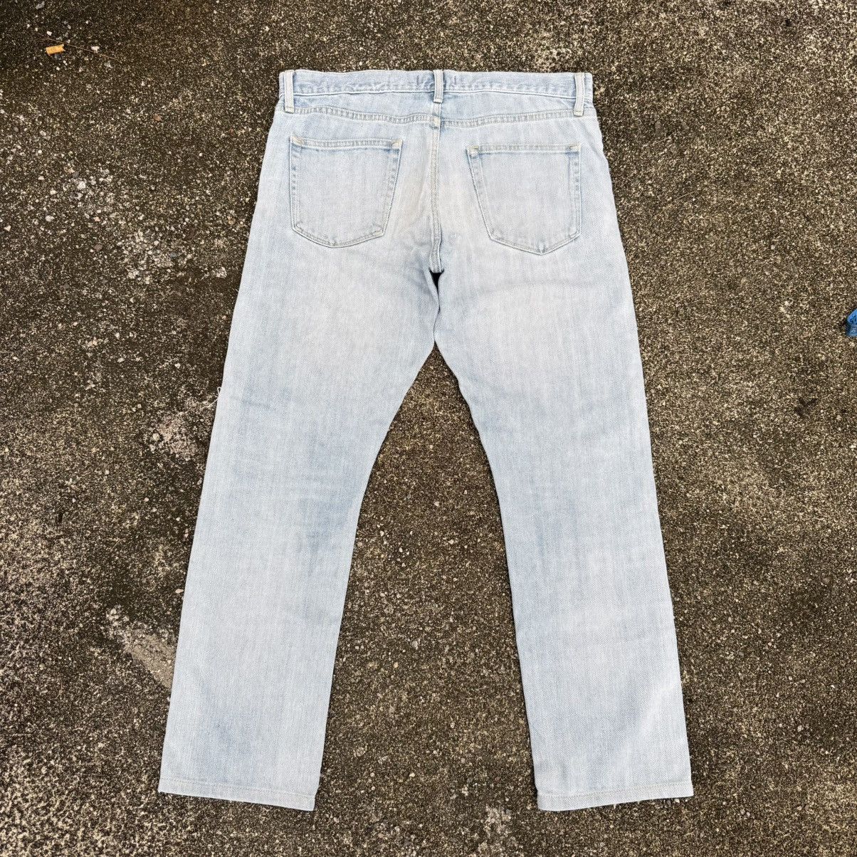 Japanese Brand VINTAGE JAPANESE BLUE DENIM STRAIGHT FADED JEAN PANTS Size US 34 / EU 50 - 9 Thumbnail