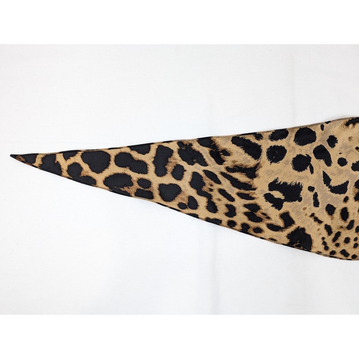 Saint Laurent Paris o1rshd1 Size: OS / Lavalliere Leopard Musseline Light Brown Size ONE SIZE - 13 Thumbnail