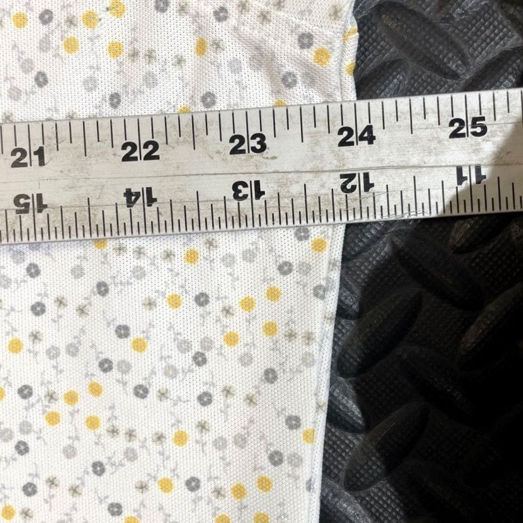 G/FORE G/FORE Polo Shirt Mens XXL 2XLT White Yellow Floral Superstition Mountain Golf Polo Shirt Size US XXL / EU 58 / 5 - 7 Thumbnail