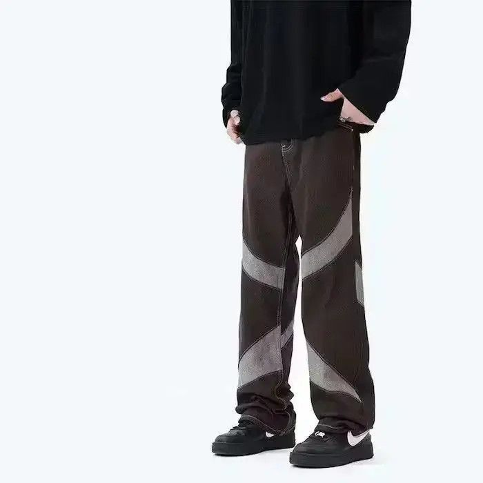 Japanese Brand Stripped Denim Jeans Size US 32 / EU 48 - 6 Thumbnail