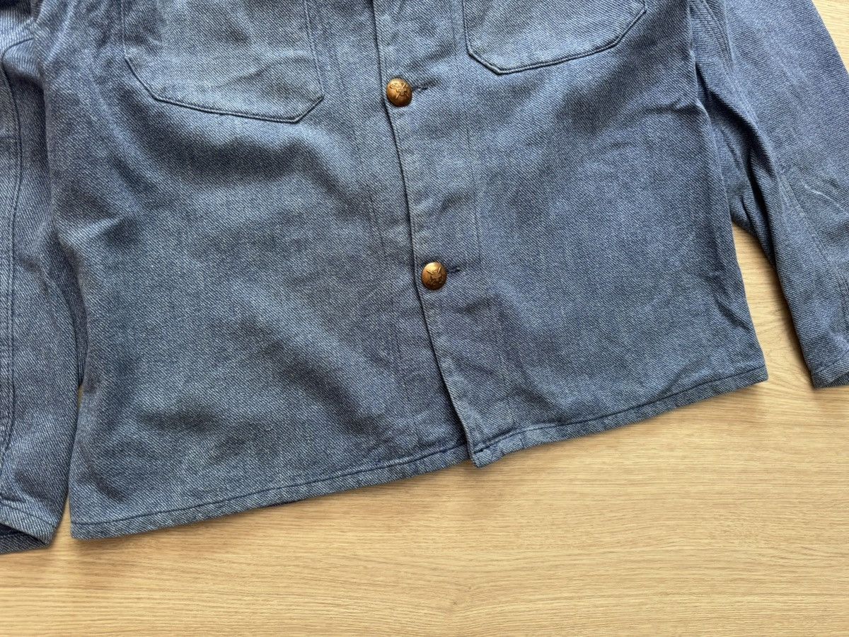 Le Laboureur Vintage 70-80s European Workers Le Laboureur Selvedge Jacket Size US M / EU 48-50 / 2 - 3 Thumbnail
