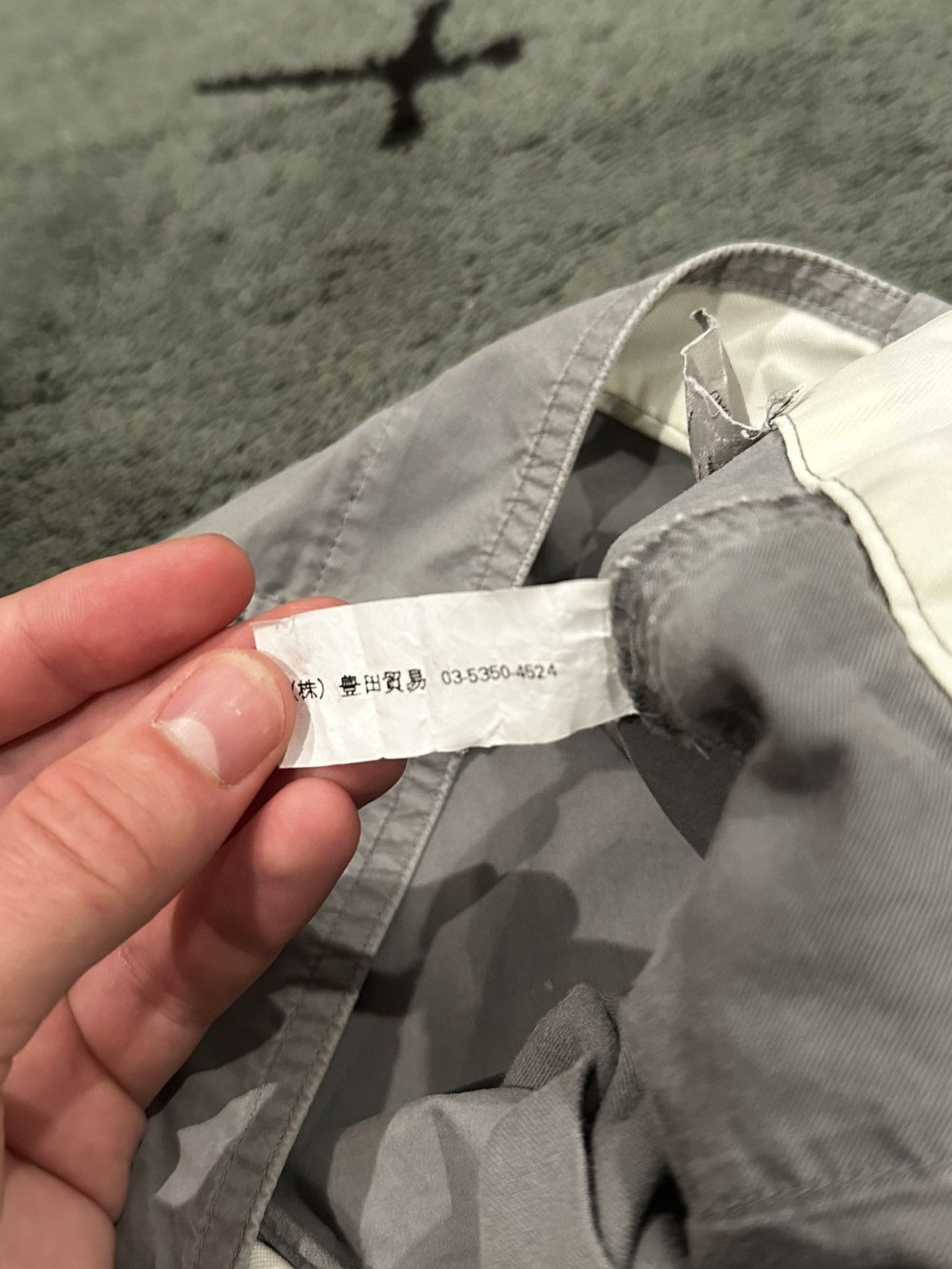 Stone Island Vintage Stone Island Light Grey Trousers Size US 32 / EU 48 - 9 Thumbnail