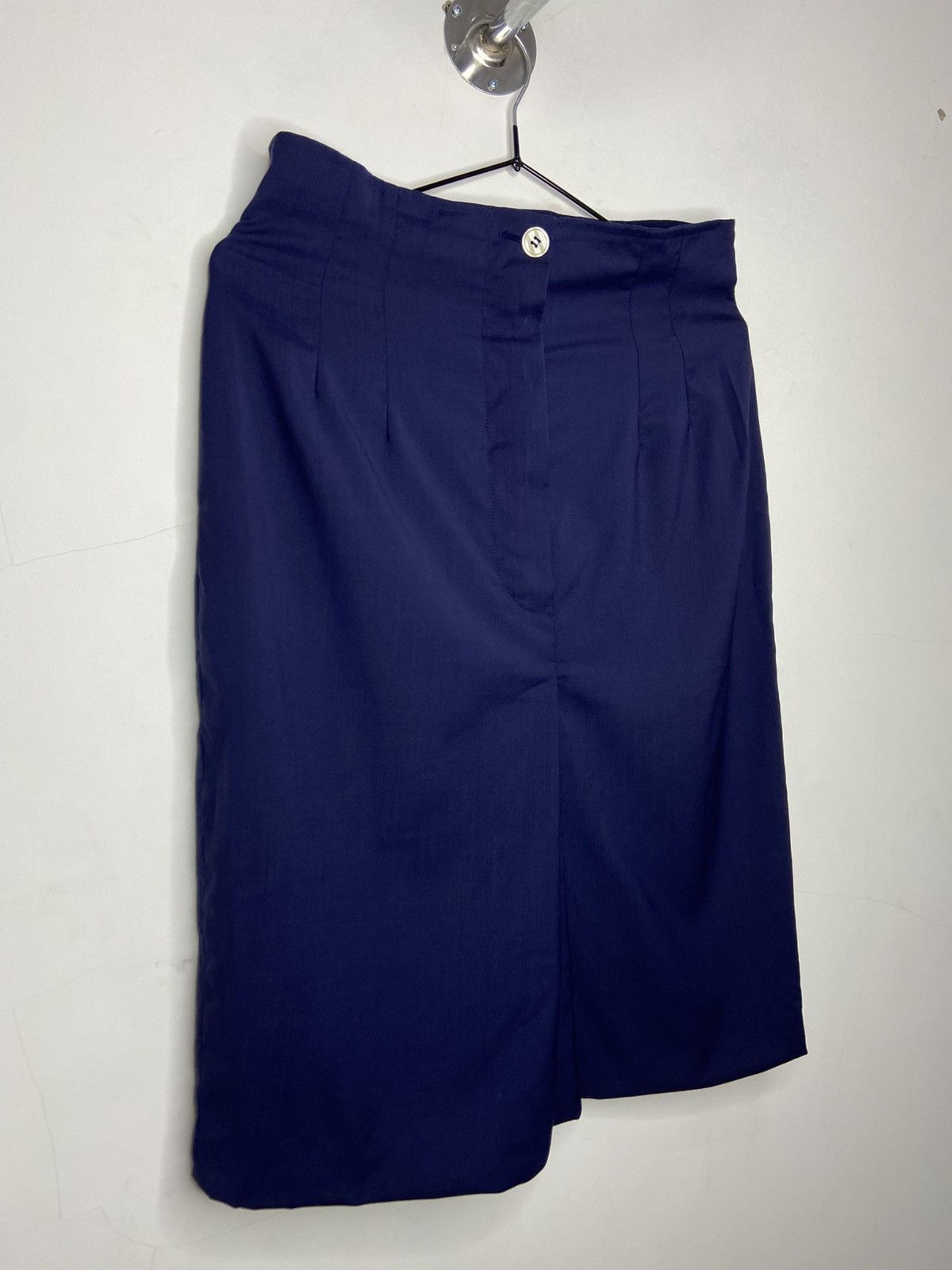 Christian Dior Monsieur × Gianfranco Ferre × John Galliano Vintage 80s Christian Dior Coordonnes Wool Mini Skirt Size 28" / US 6 / IT 42 - 12 Thumbnail