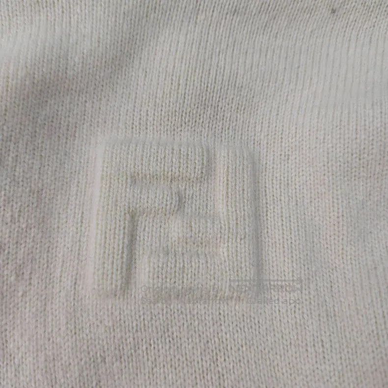 Fendi Fendi Double F Drawstring Hooded Cashmere Sweater, Off-Whi Size XS / US 0-2 / IT 36-38 - 8 Thumbnail