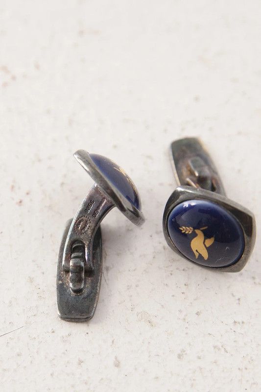 Georg Jensen Vintage Georg Jensen silver cufflinks Size ONE SIZE - 3 Thumbnail
