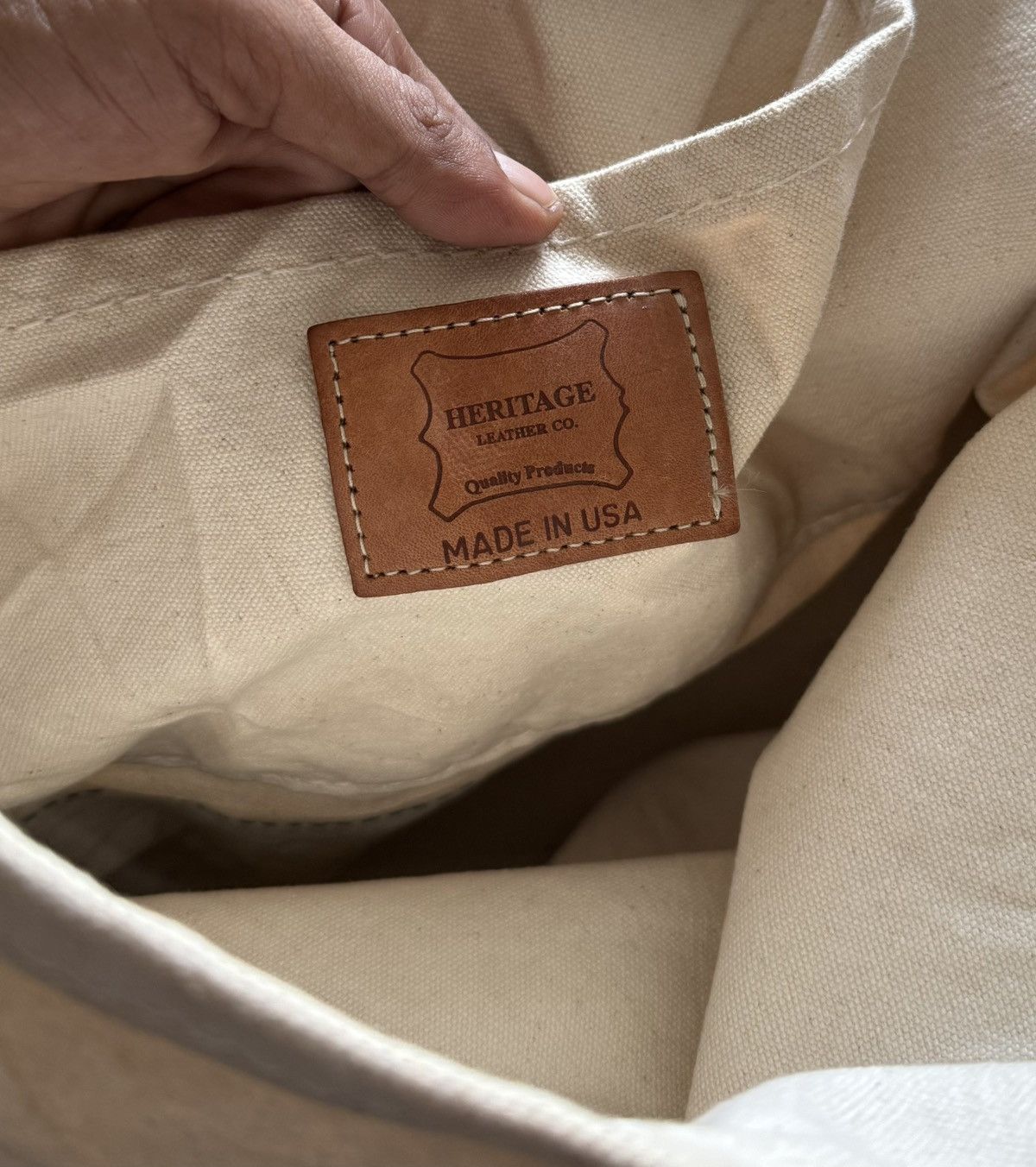 Heritage1981 Vintage HERITAGE LEATHER CO. Handle bag Size ONE SIZE - 5 Thumbnail