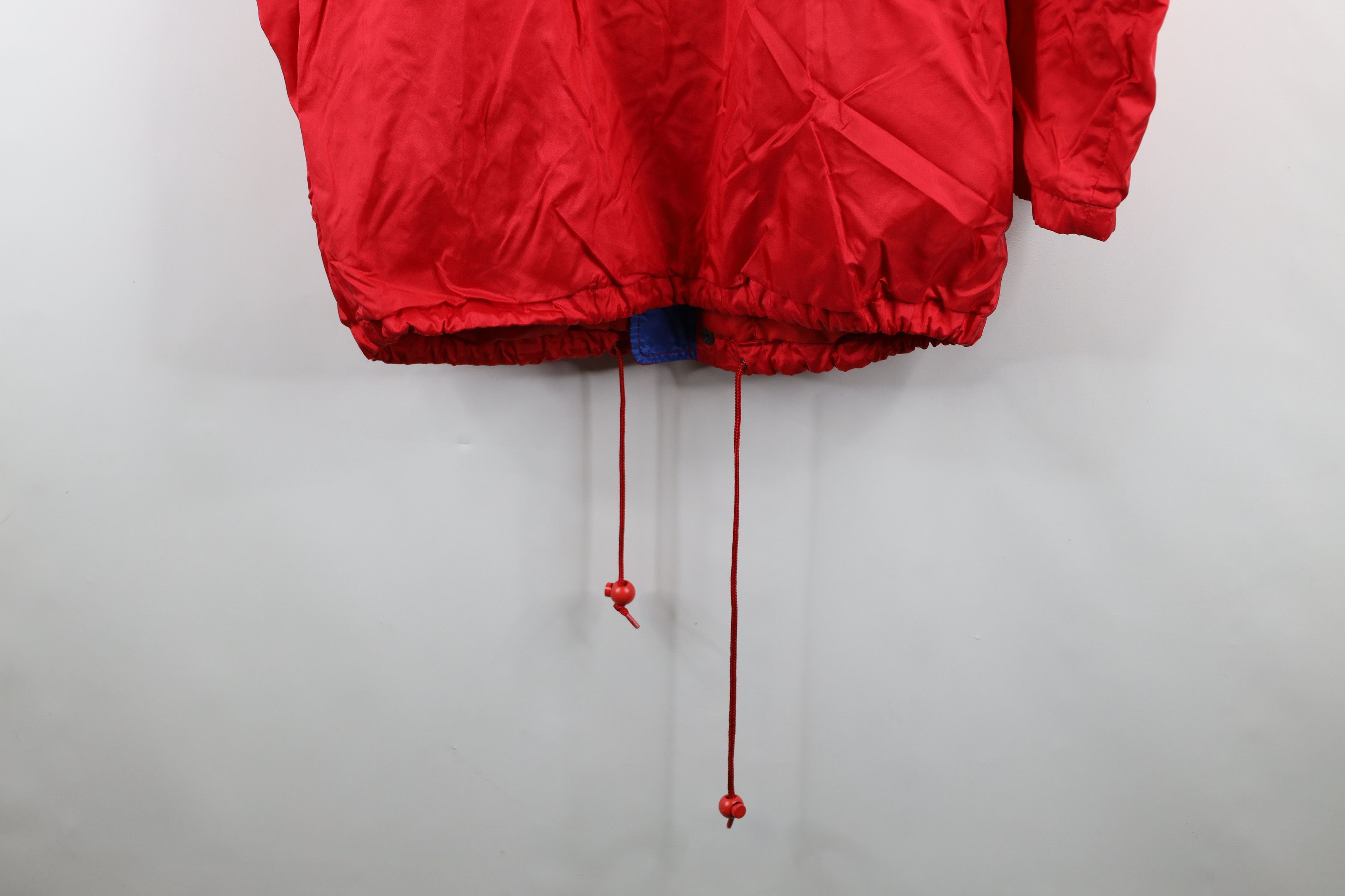 Eddie Bauer × Vintage Vintage 90s Eddie Bauer Goretex Long Rain Jacket Coat Red Size US S / EU 44-46 / 1 - 15 Thumbnail