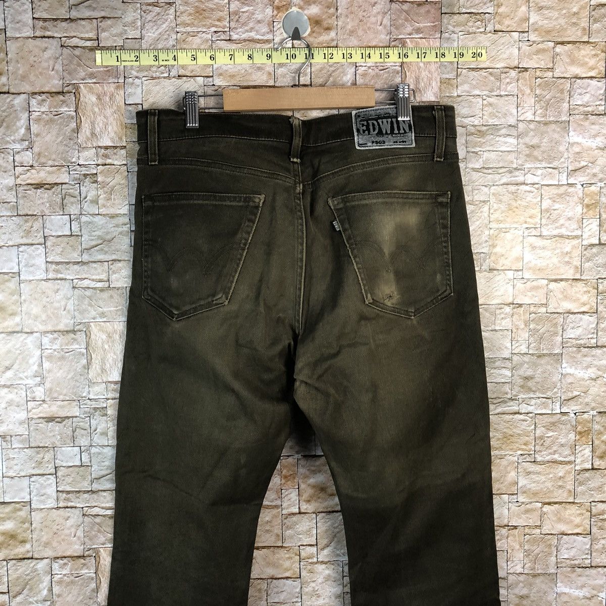 Edwin Edwin Dark Brown Casual Pants #A967 Size US 34 / EU 50 - 12 Thumbnail
