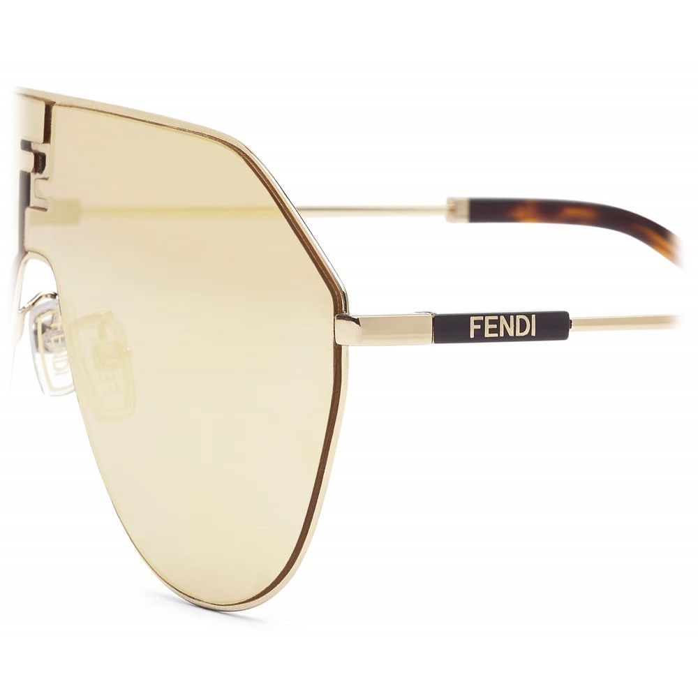 Fendi o1w1db10325 Size: OS / FOL547 Sunglasses in Gold Size ONE SIZE - 3 Thumbnail