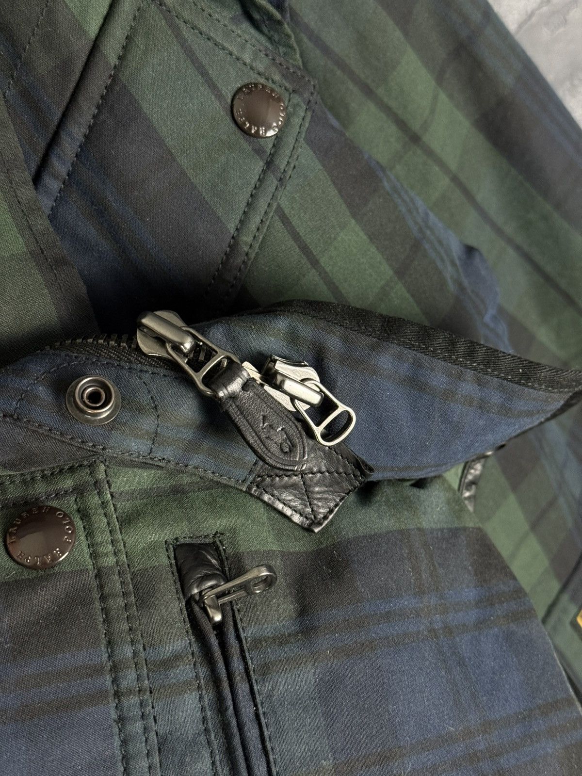 Polo Ralph Lauren Vintage Polo Ralph Lauren Mens Waxed Belted Motorcycl Jacket Size US XL / EU 56 / 4 - 23 Thumbnail