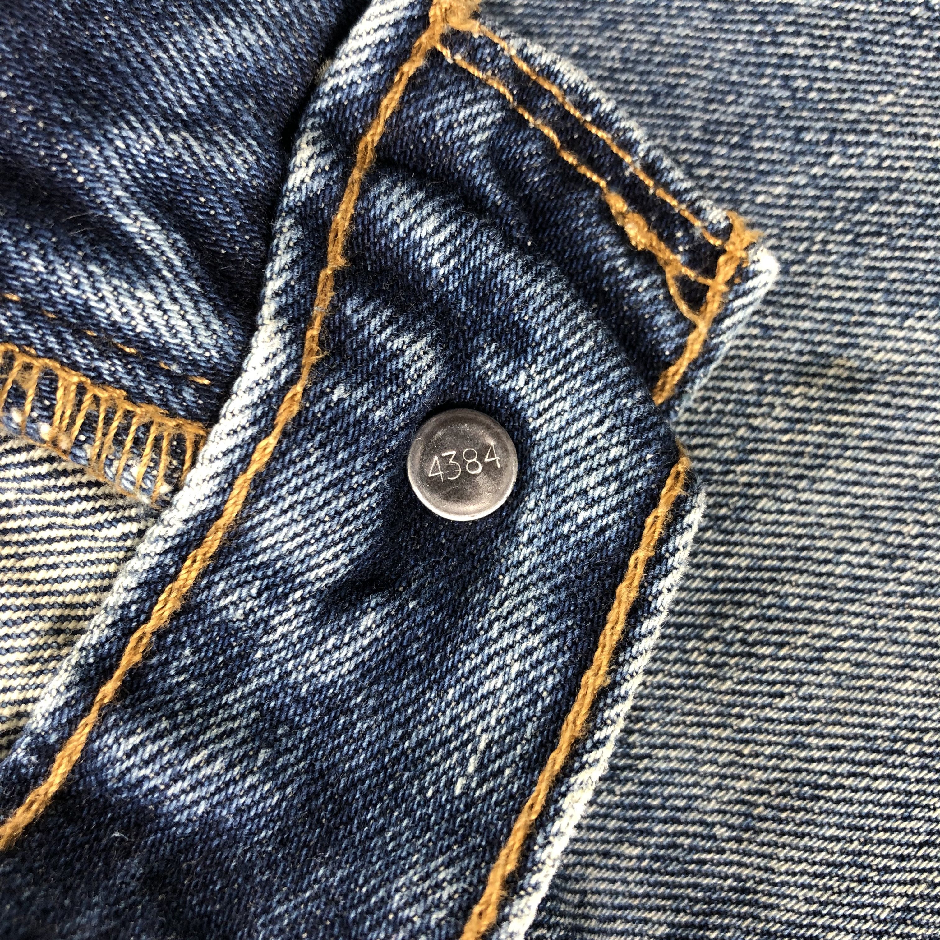 Levi's Vintage Blue Wash Levis 505 Jeans-J2663 Size US 34 / EU 50 - 9 Thumbnail