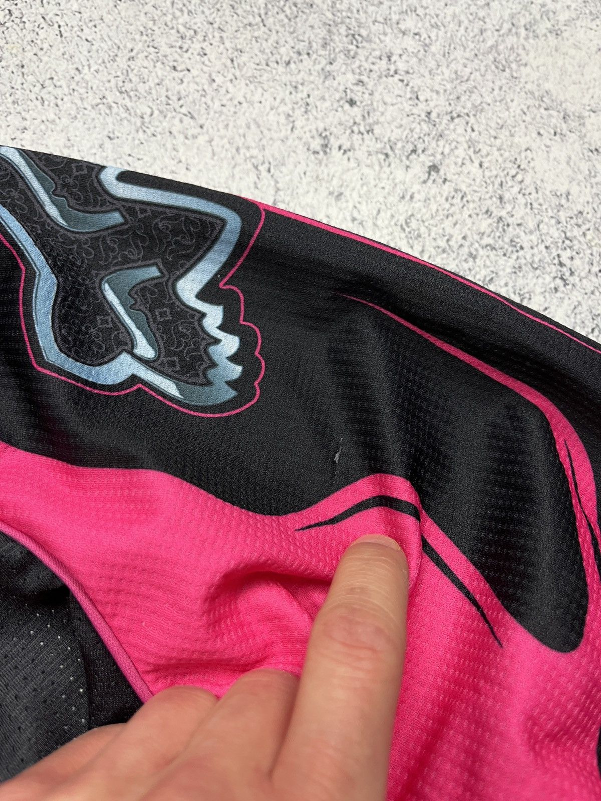 Fox Racing Crazy Fox Racing Big Logo Jersey Y2k Drill Longsleeve Rare Size M / US 6-8 / IT 42-44 - 6 Thumbnail