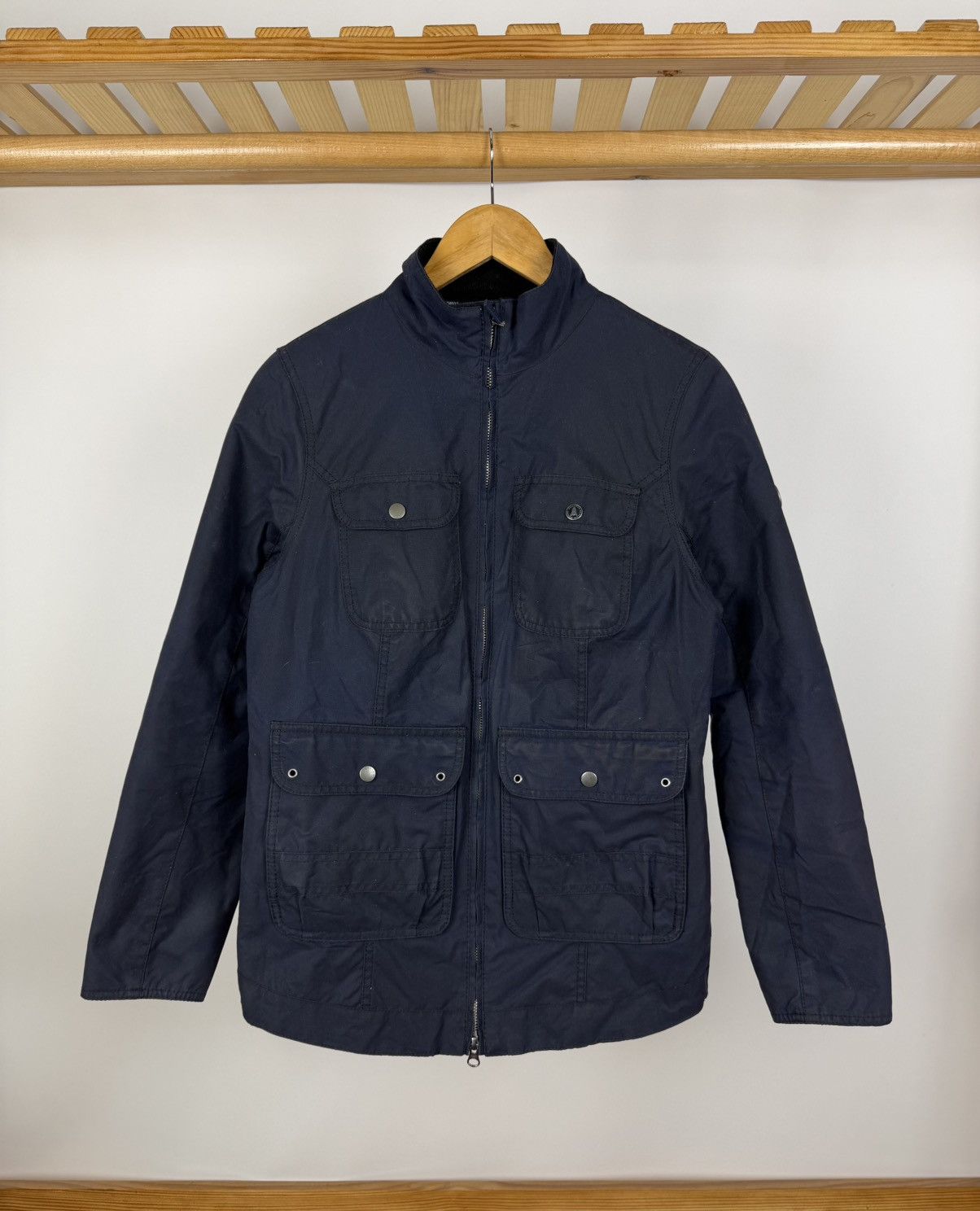 Barbour Barbour Filey Wax Jacket Ladies UK 10 Navy Size M / US 6-8 / IT 42-44 - 1 Thumbnail