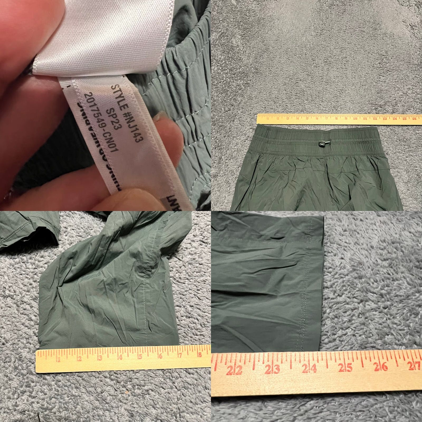 Madewell Madewell Pants Womens Small Straight High Rise Performance Pull On Green Womens S Regular Pants Ankle Green Size 28" / US 6 / IT 42 - 8 Thumbnail