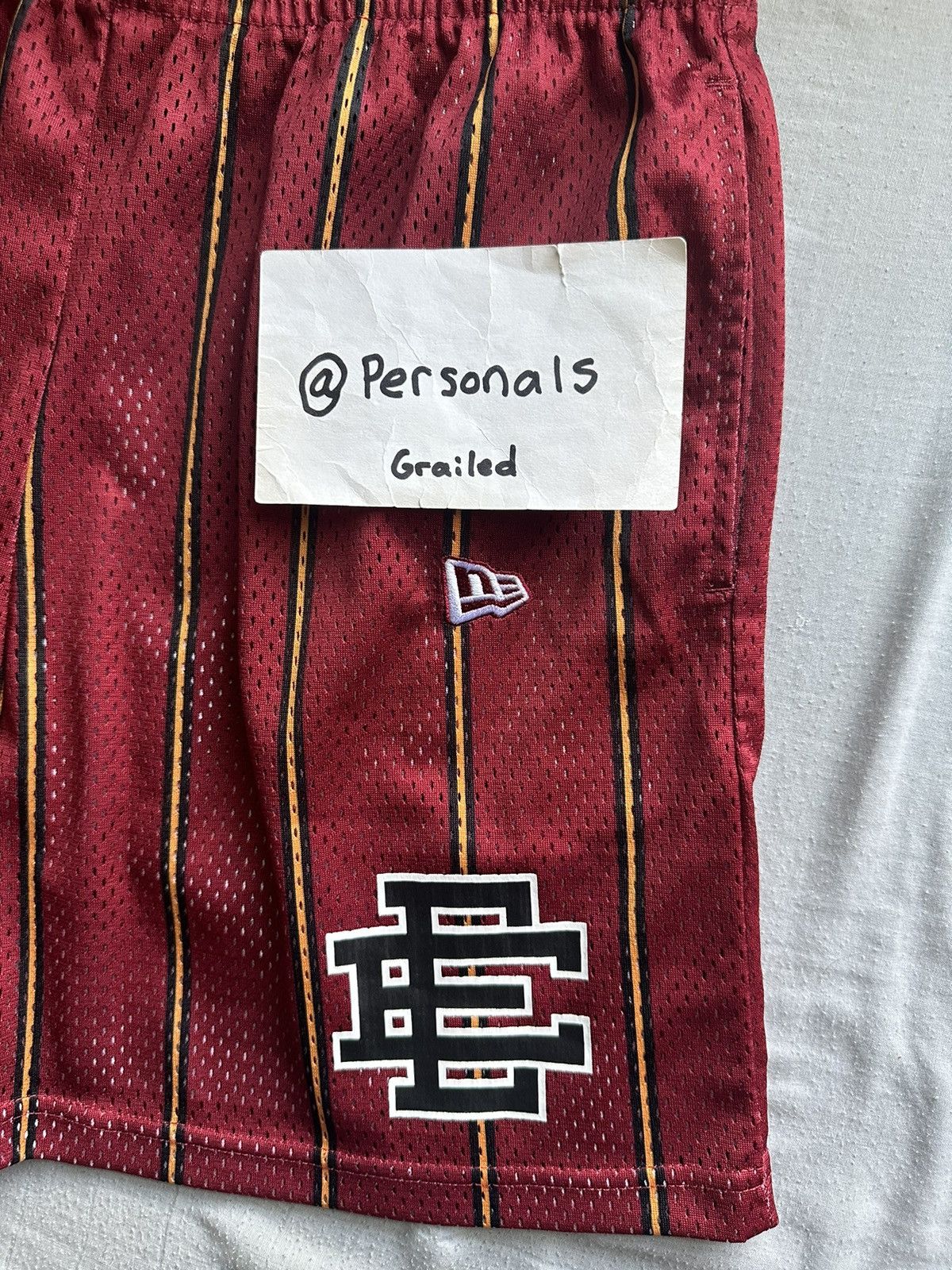 Eric Emanuel × NBA Eric Emanuel Miami Heat Shorts Large Size US 34 / EU 50 - 3 Thumbnail