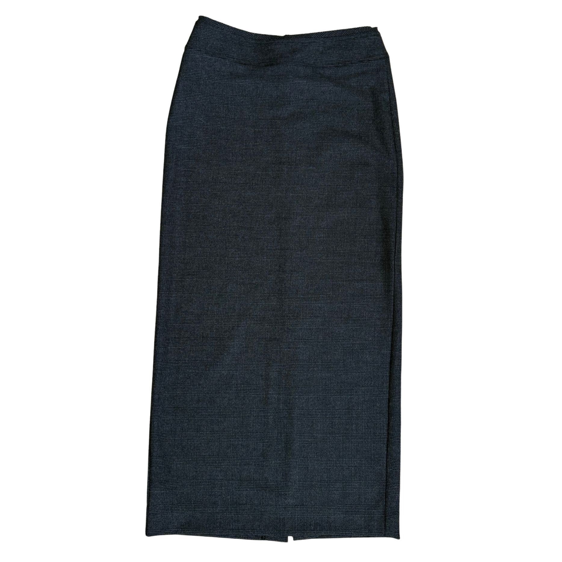 BEC + BRIDGE BEC + BRIDGE Tali Check-Print Stretch-Woven Midi Grey Skirt Size 26" / US 2 / IT 38 - 2 Thumbnail