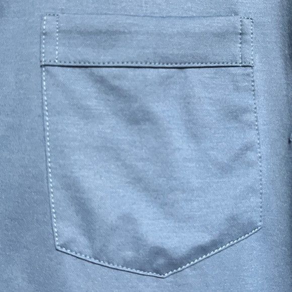 Kit and Ace Kit and Ace Blue Short-Sleeve Button-Up Shirt - L Size US L / EU 52-54 / 3 - 4 Thumbnail