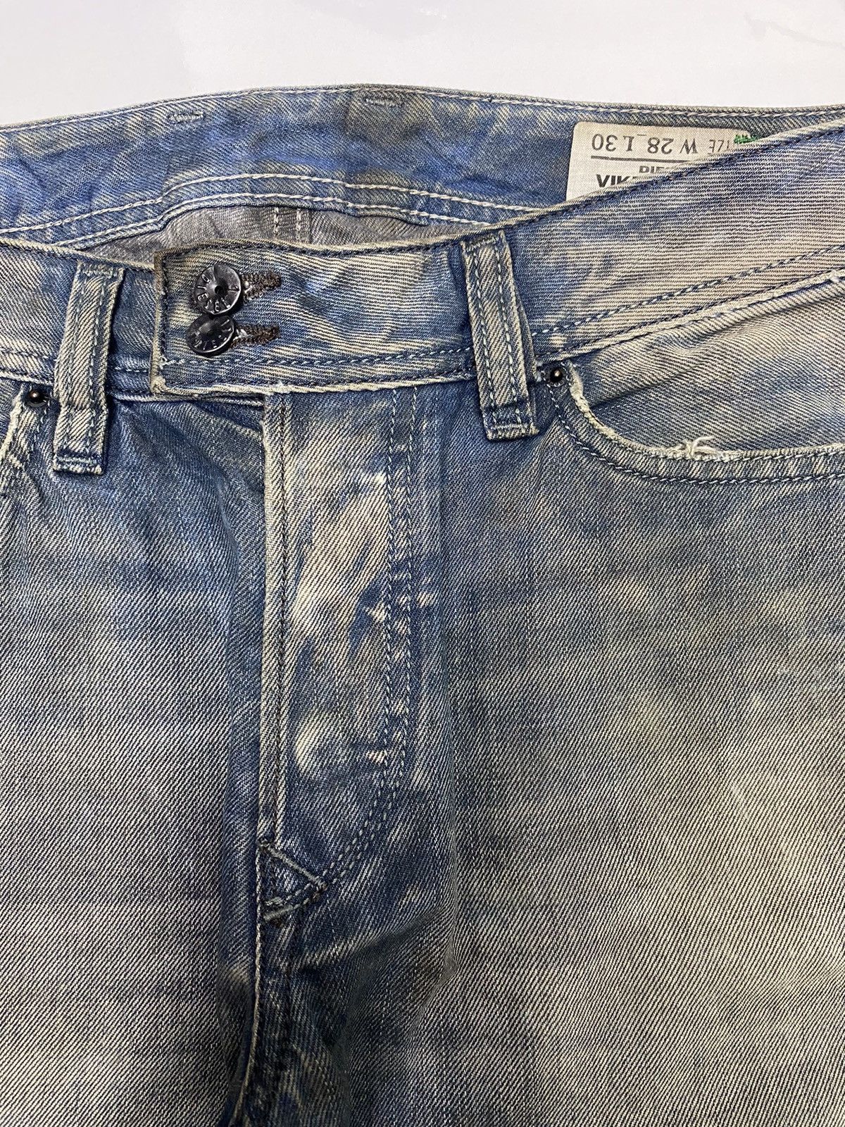 Diesel DIESEL RUSTY DISTRESSED DENIM JEANS Size US 30 / EU 46 - 10 Thumbnail