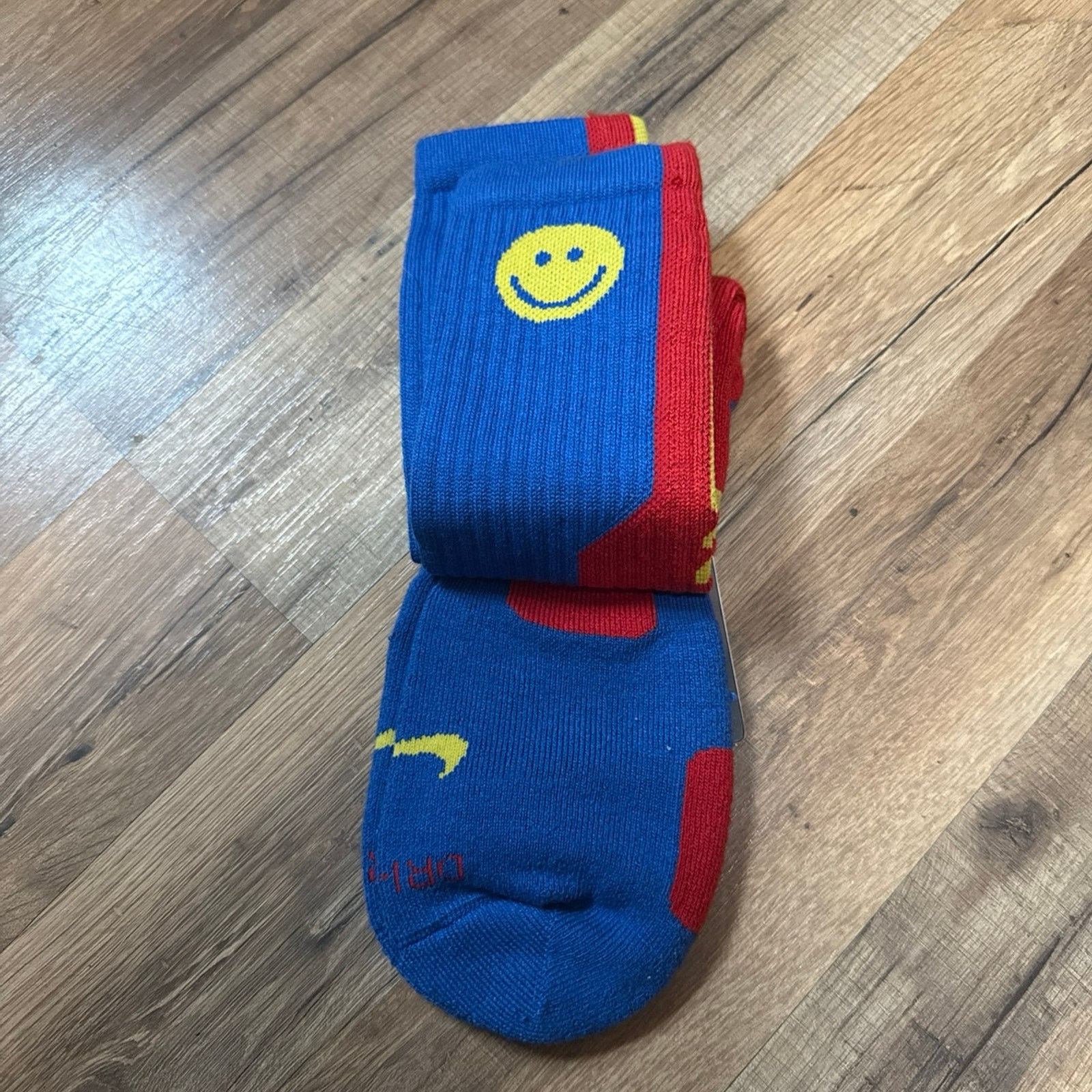 Nike 2012 Nike Elite Doernbecher Dunk Cushioned Smiley Socks Size ONE SIZE - 3 Thumbnail