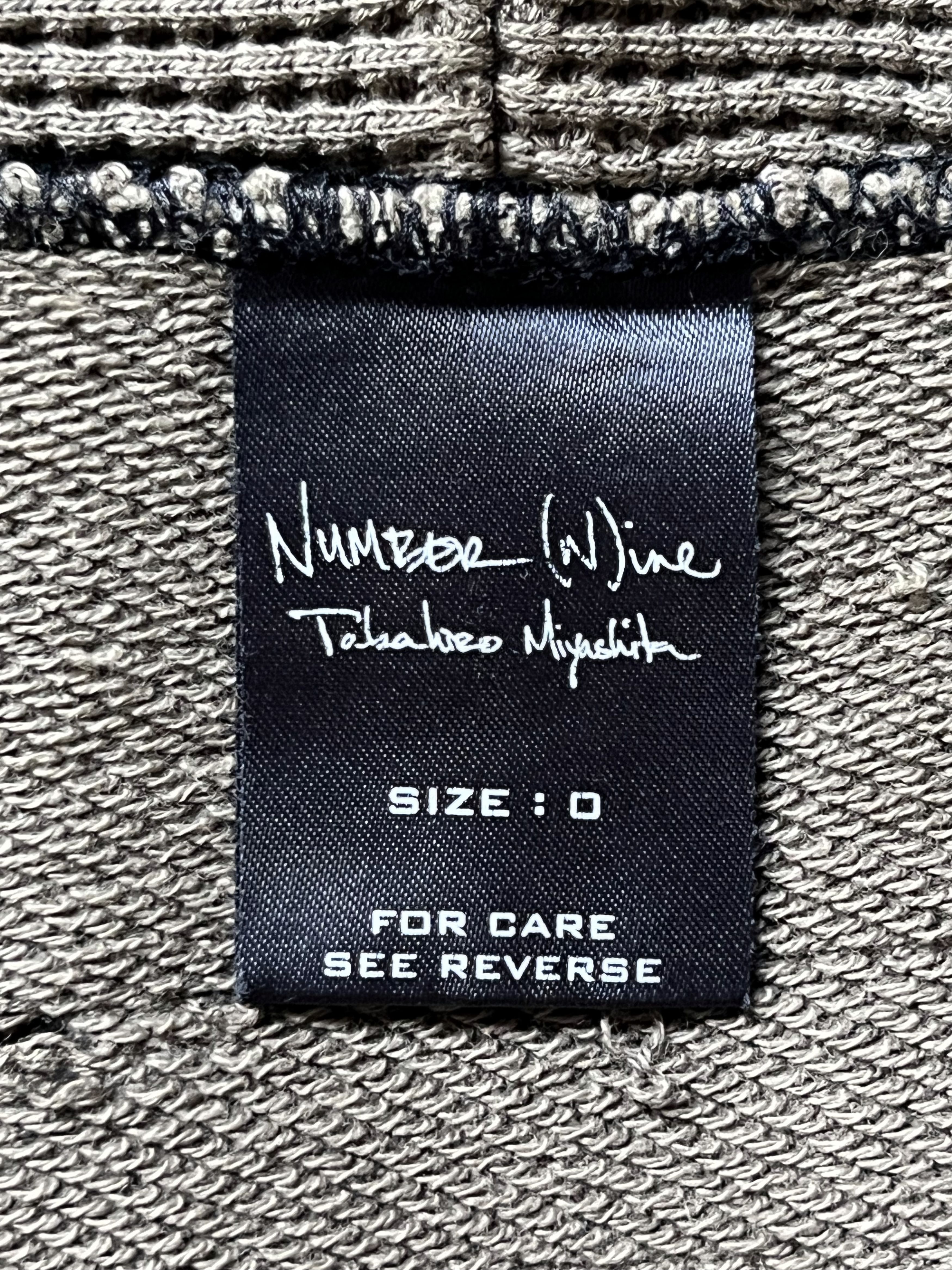 Number (N)ine Number (N)ine SS04 Double Skull Zip-Up Hoodie Size US XS / EU 42 / 0 - 5 Thumbnail