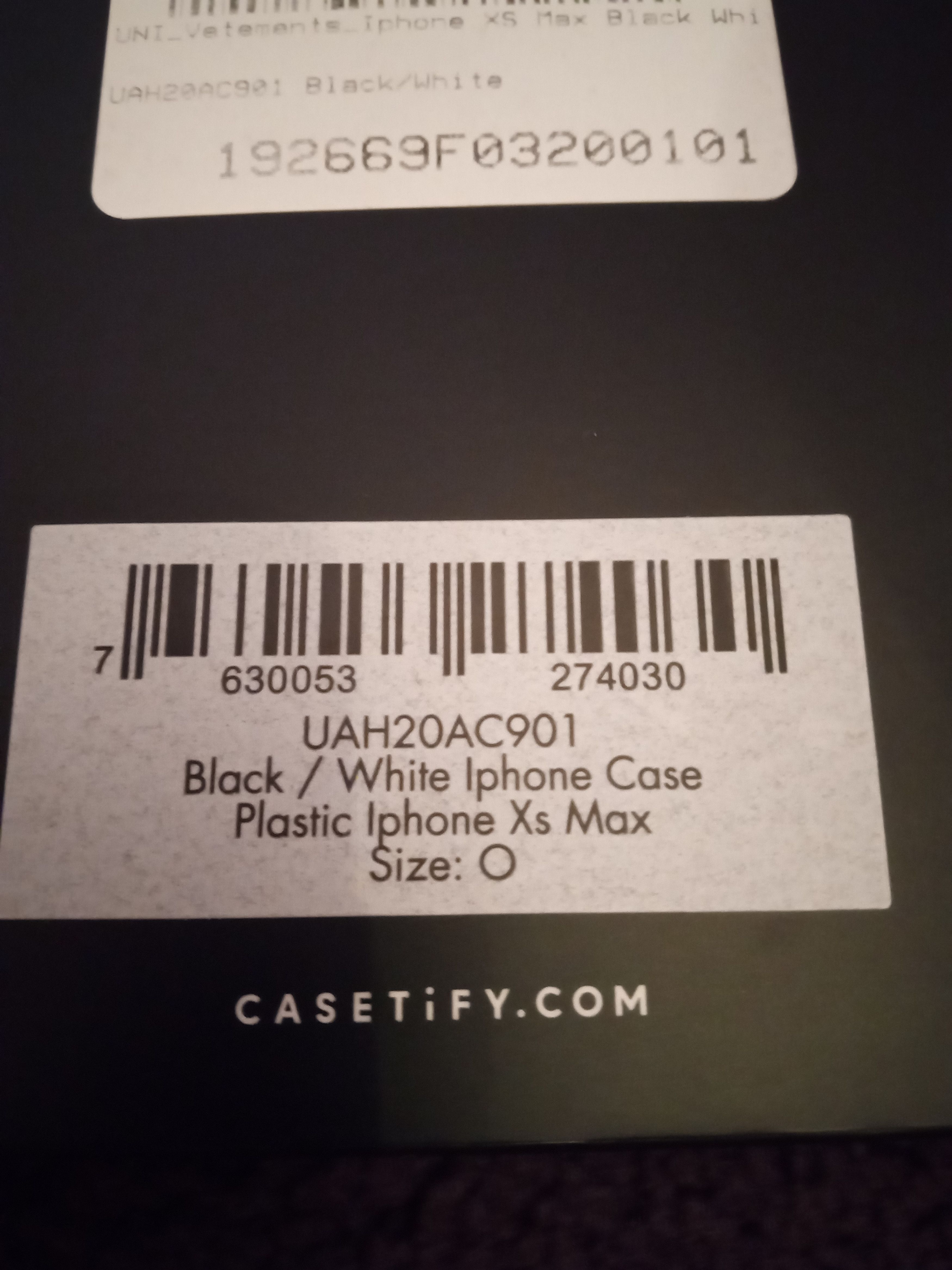 Vetements Vetements iPhone Xs Max phone cover UAH20 Size ONE SIZE - 5 Thumbnail