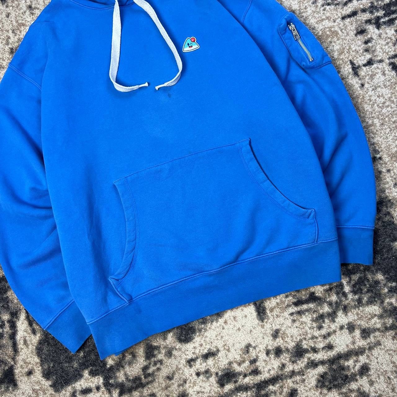Nike Nike Airmoji Mini Logo Rare Oversized Hoodie Size US XXL / EU 58 / 5 - 3 Thumbnail