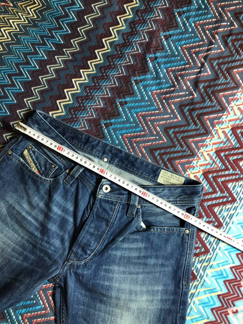 Diesel × Japanese Brand Vintage Diesel Industry Faded Button Jeans Pants Denim Size US 30 / EU 46 - 21 Thumbnail