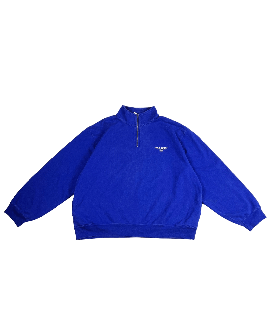 Polo Ralph Lauren × Vintage Polo Sport Sweatshirt Half-zip XXL Size US XXL / EU 58 / 5 - 1 Thumbnail