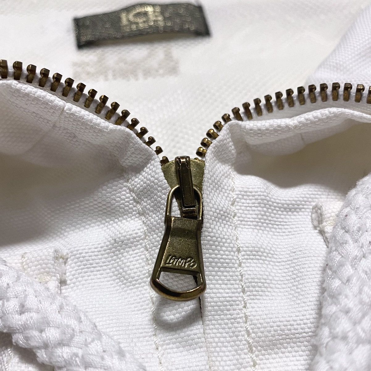 Iceberg Women’s Iceberg Vintage Wide Neck White Light Zip Jacket Size S / US 4 / IT 40 - 13 Thumbnail