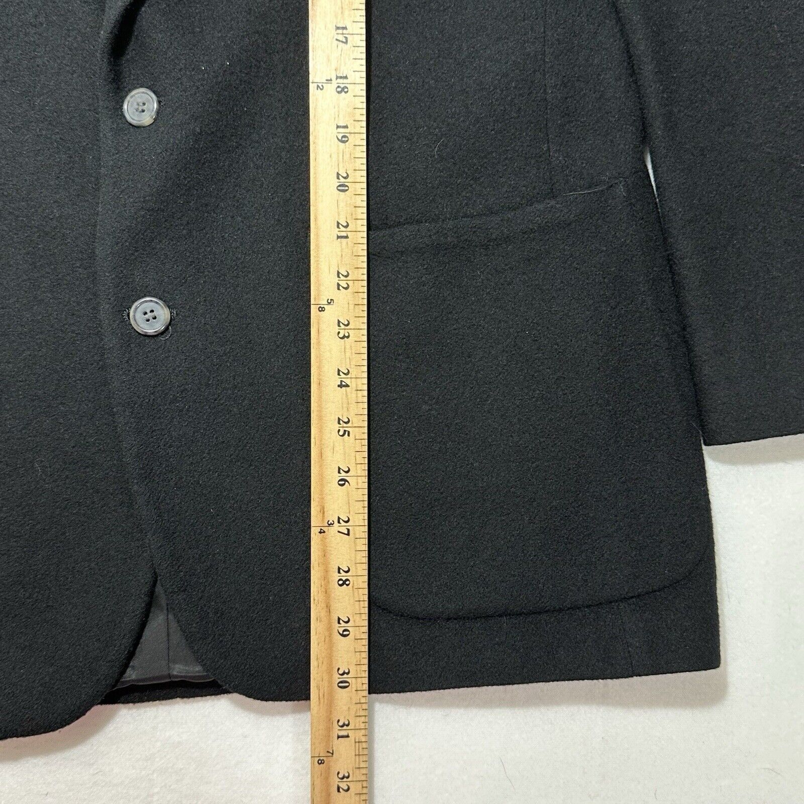 Other Jacobson's 42R Camelhair Suit Jacket Black Sport Coat USA Size 42R - 14 Thumbnail