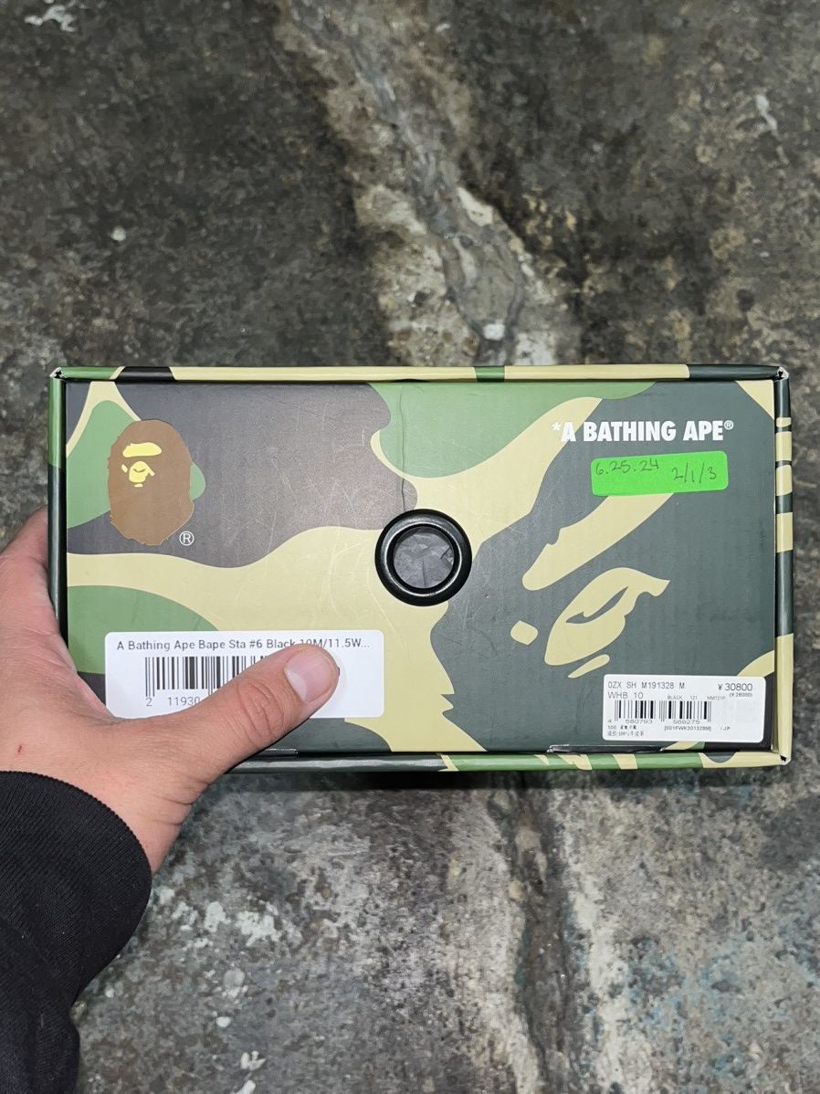 Bape BAPESTA #6 Size US 10 / EU 43 - 11 Thumbnail