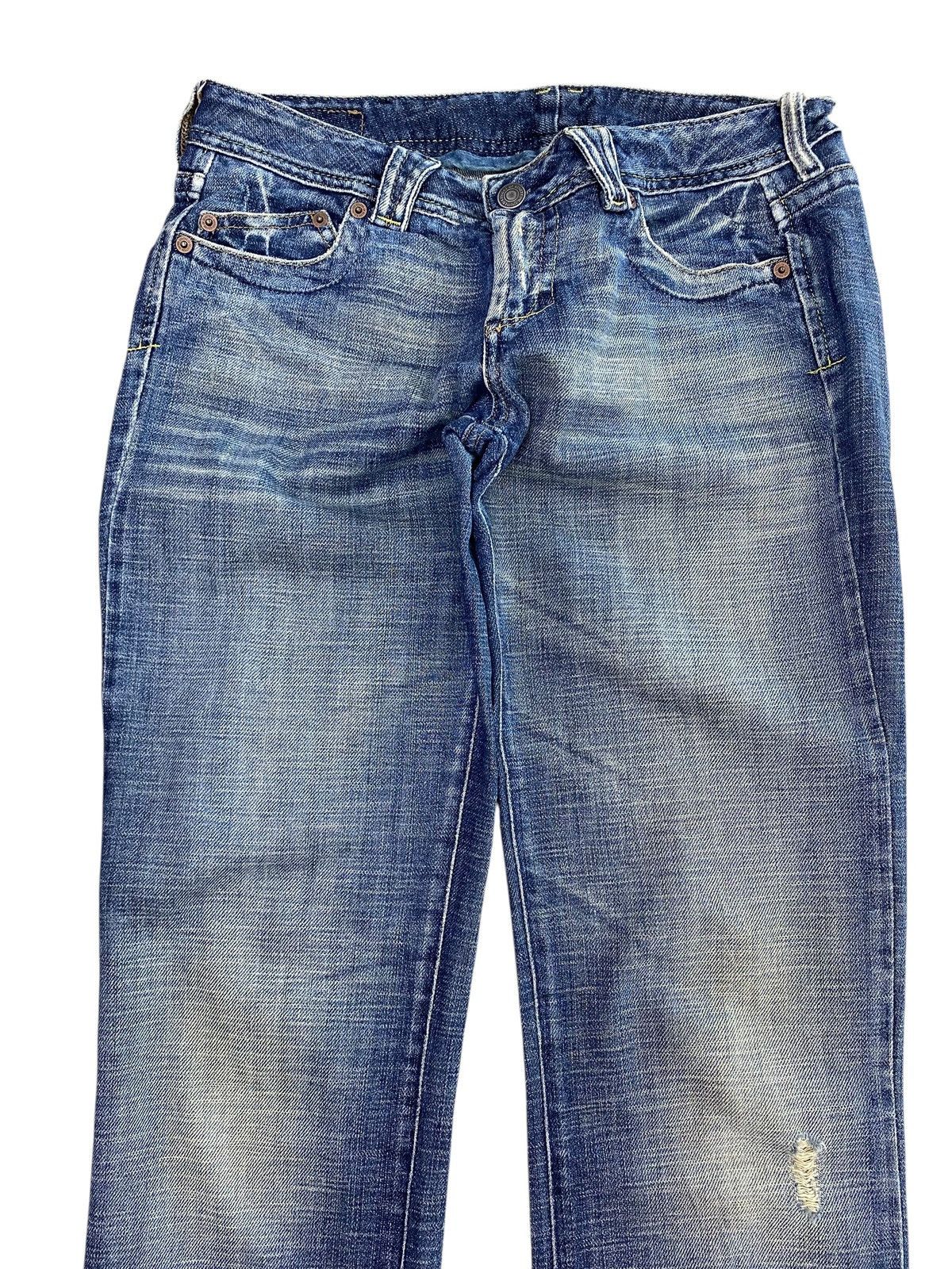 United Colors Of Benetton United Colors Of Beneton Faded Wash Style Flare Jeans Size US 30 / EU 46 - 2 Thumbnail