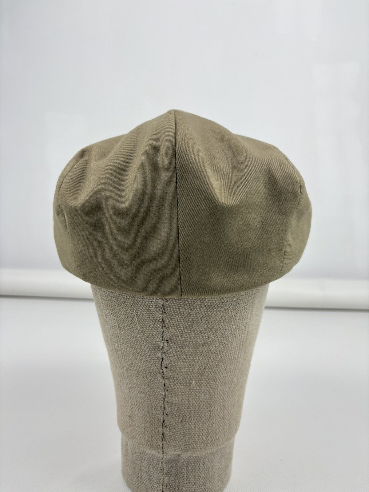 Burberry Rare 90's Burbeerry's Nova Check Lining Tan Plaid Flat Newsboy Cap Visor Driver Hat Size ONE SIZE - 17 Thumbnail