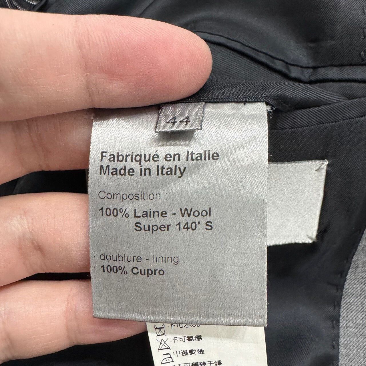 Dior dior wool suit jacket in size 44. Size US L / EU 52-54 / 3 - 4 Thumbnail
