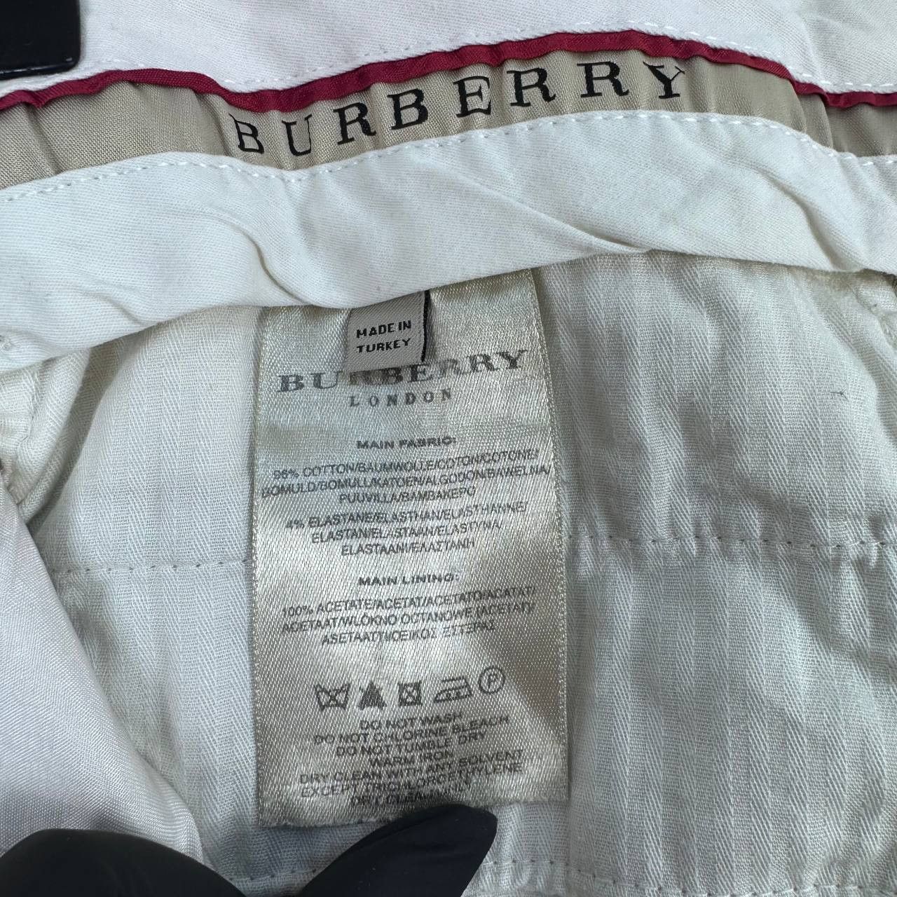 Burberry Burberry London Mens Chinos Pants Beige Khaki Lean Fit 32R Size US 32 / EU 48 - 4 Thumbnail