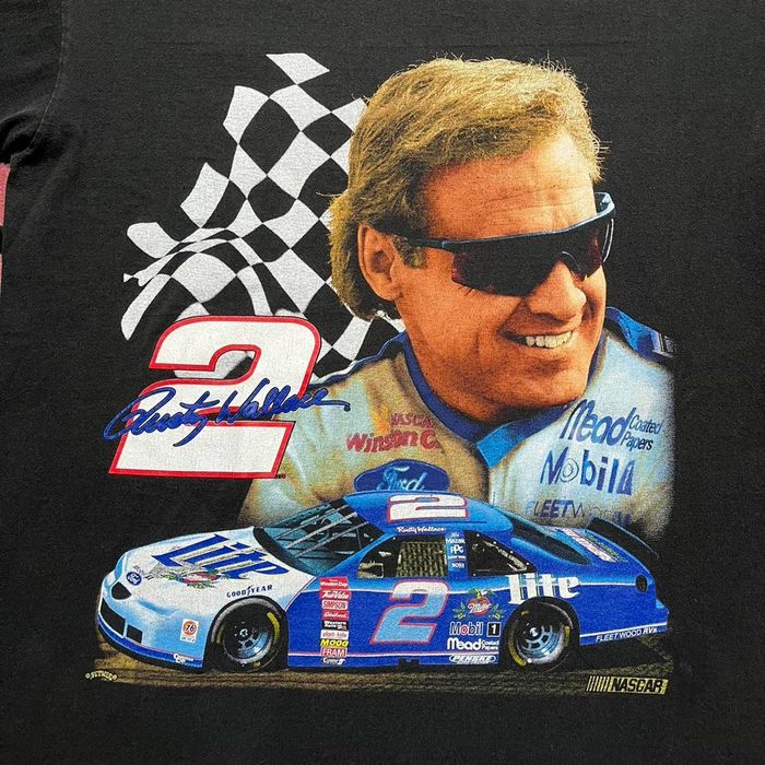 Vintage Vintage 90 s Chase Authentics Rusty Wallace Graphic T