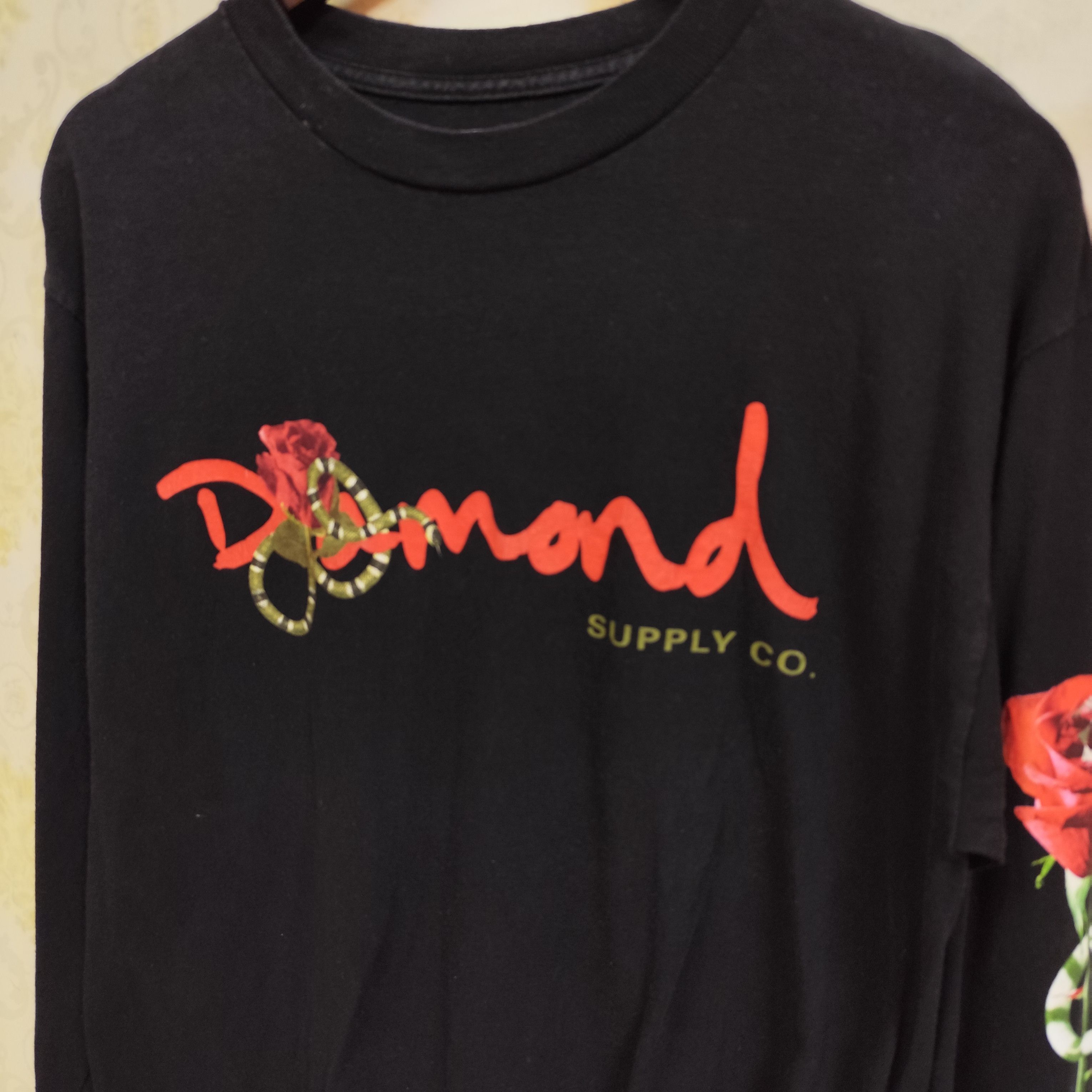 Diamond Supply Co. 🌹DIAMOND SUPPLY CO LONG SLEEVE T-SHIRT🐍 Size US M / EU 48-50 / 2 - 4 Thumbnail