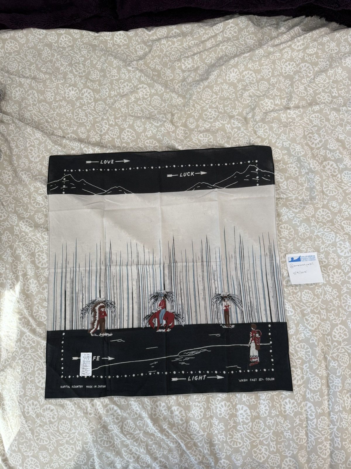 Kapital × Kapital Kountry Kapital Bandana Size ONE SIZE - 1 Thumbnail