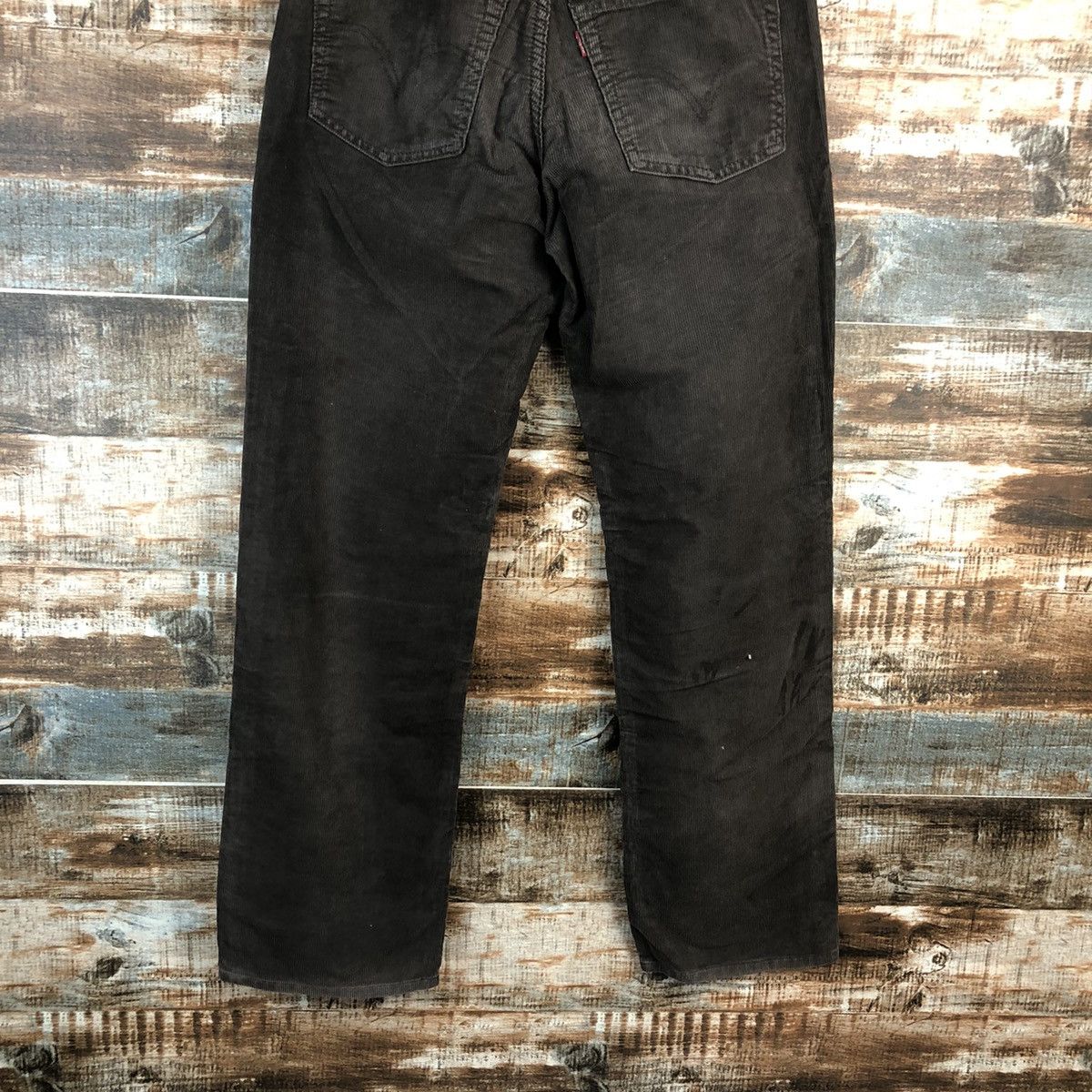 Levi's DLL Levis 702 Brown Corduroy cargo Pants #C012 Size US 31 - 14 Thumbnail