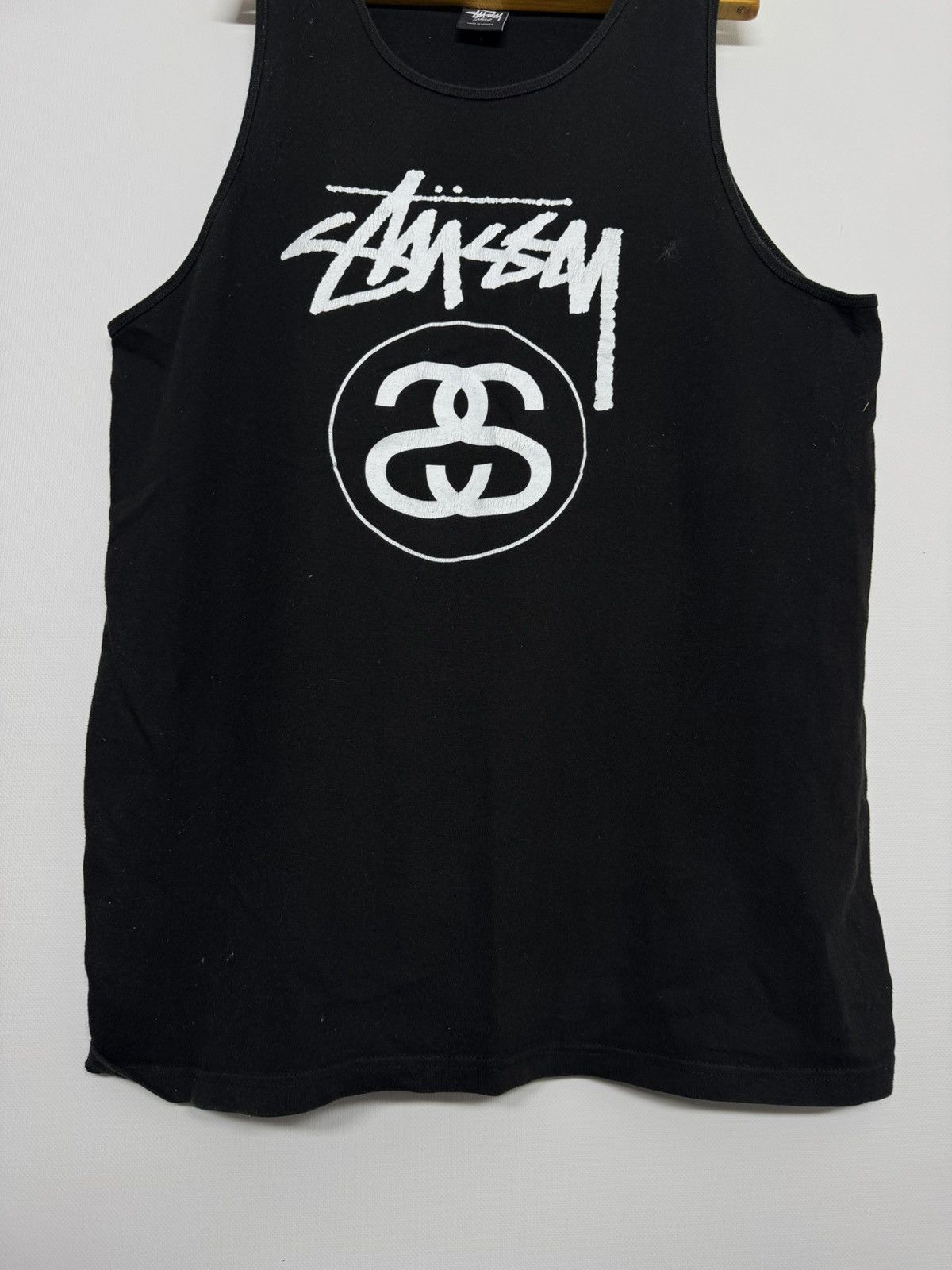 Stussy Vintage Y2k Stussy Big Logo T-Shirt 00’s Size US L / EU 52-54 / 3 - 7 Thumbnail
