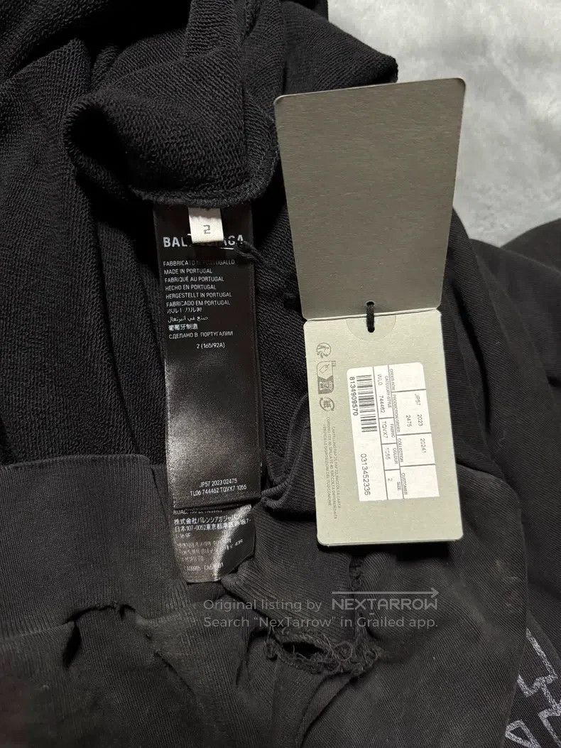 Balenciaga Balenciaga Eiffel Tower Sweatshirt Size US M / EU 48-50 / 2 - 8 Thumbnail