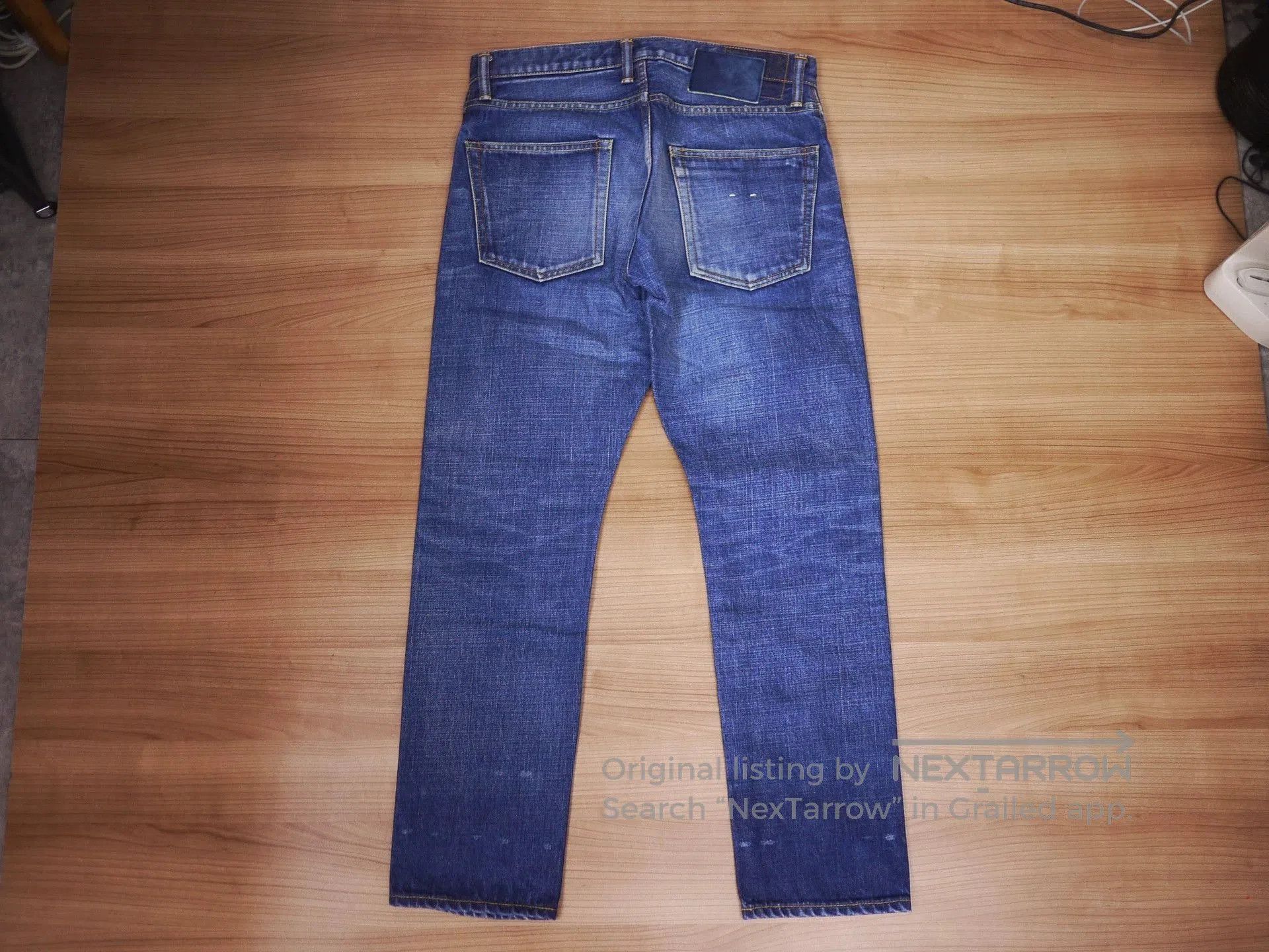 Visvim Blue Distressed Denim Jeans Size 32. Size US 32 / EU 48 - 6 Thumbnail