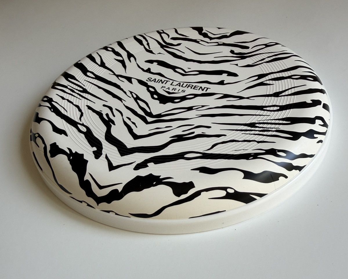 Saint Laurent Paris Archive SAINT LAURENT Zebra Frisbee -Flying Disc- Brand New Size ONE SIZE - 1 Thumbnail