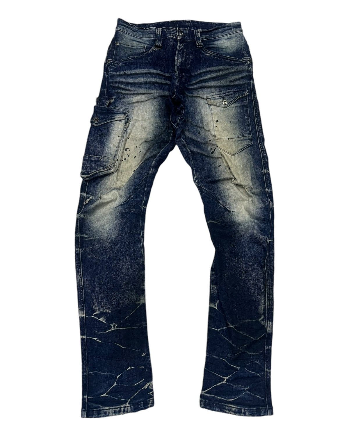 Kapital 🔥IZ FRONTIER CLAWMARK PAINTER WORK WEAR DISTRESS JEANS Size US 28 / EU 44 - 1 Thumbnail